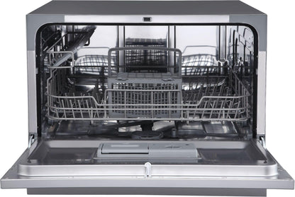 EdgeStar DWP63 21-5/8 Inch Wide 6 Place Setting Countertop Dishwasher - White