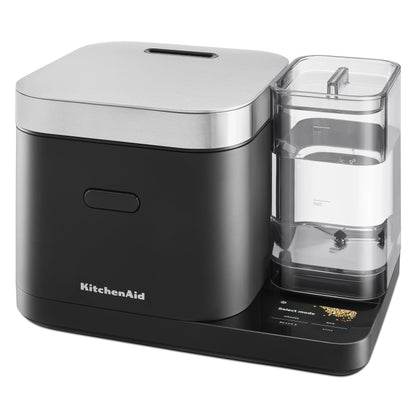 KitchenAid Grain and Rice Cooker 8 Cup with Automatically Sensing Integrated Scale + Water Tank, KGC3155BM