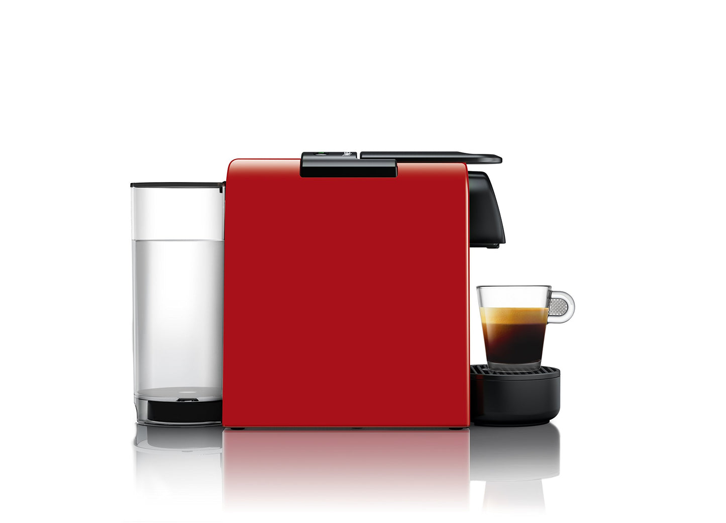 Nespresso Essenza Mini Espresso Machine by De'Longhi with Milk Frother, 20.3 ounces, Red