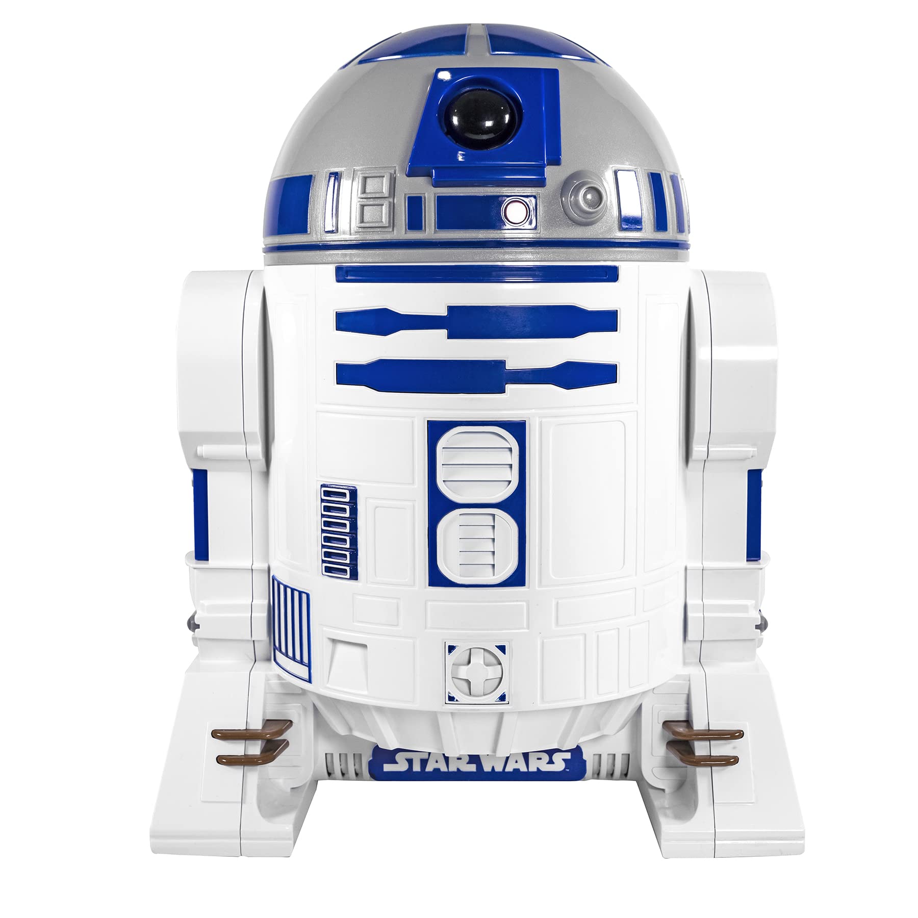 Uncanny Brands Star Wars R2D2 Popcorn Maker - w pełni funkcjonalny sprzęt kuchenny Droid