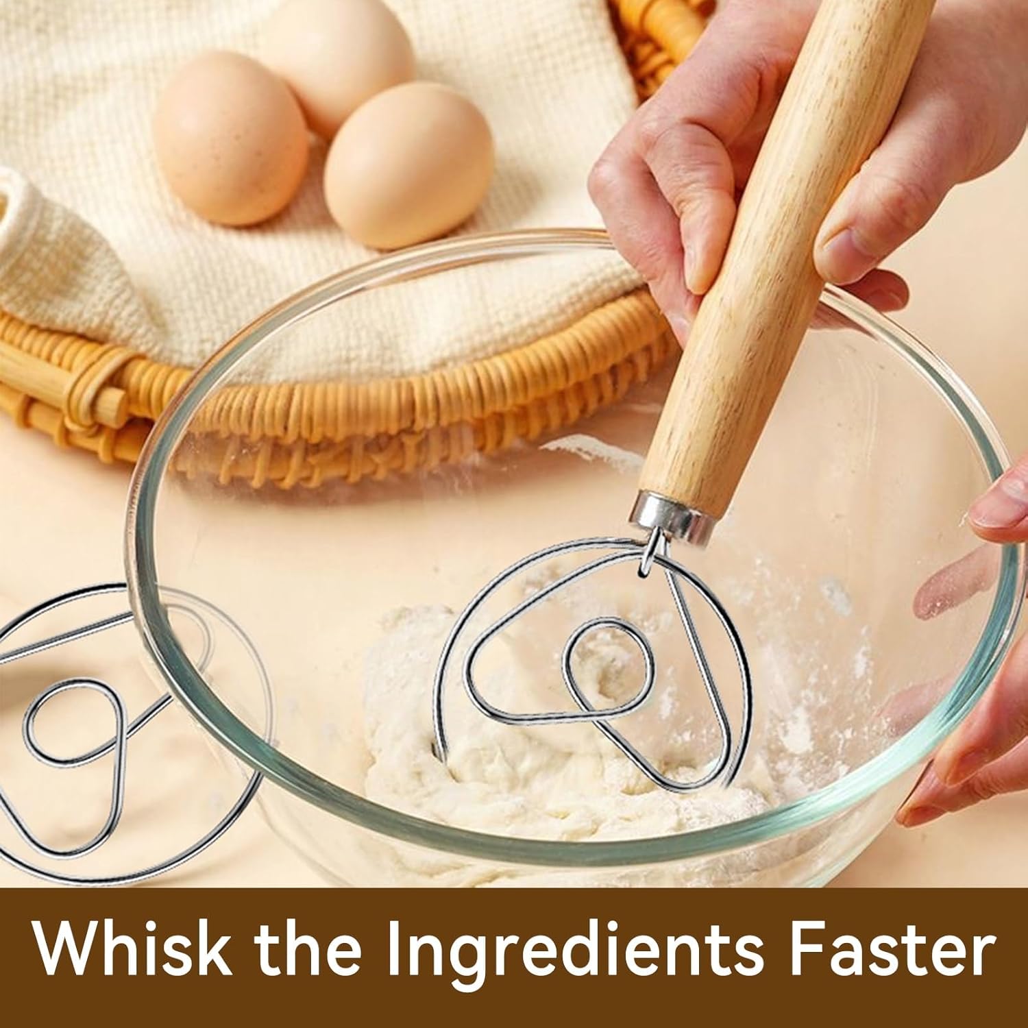 Sourdough Starter Kit - Banneton Proofing Basket 9 Inch Round & 10 Oval, 26 PCS Baking Supplies With Starter Jar, Bread Sling, Lame, Danish Dough Whisk, Bags