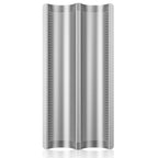 Baguette Pans for Baking 15" x 11", Carbon Steel 3 Loaf Nonstick Baguette Baking Tray for French & Italian Perforated French Bread Pan