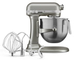 Mikser kuchenny KitchenAid KSM8990CU 8-kwartowy, 10-biegowy, z napędem przekładniowym, Contour Silver