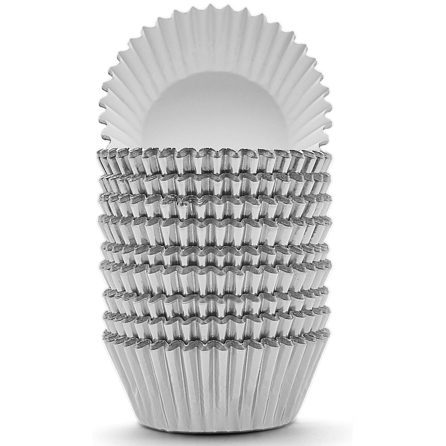 200 Pcs Gold Foil Cupcake Liners Standard Baking Cups Muffin Paper Cases