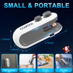 COMTAR Mini Bag Sealer, ulepszona zgrzewarka i obcinarka 2 w 1, akumulatorowa zgrzewarka do toreb USB C z magnesem, przenośna maszyna do ponownego zamykania toreb plastikowych, przechowywanie chipsów, przekąski, świeżość