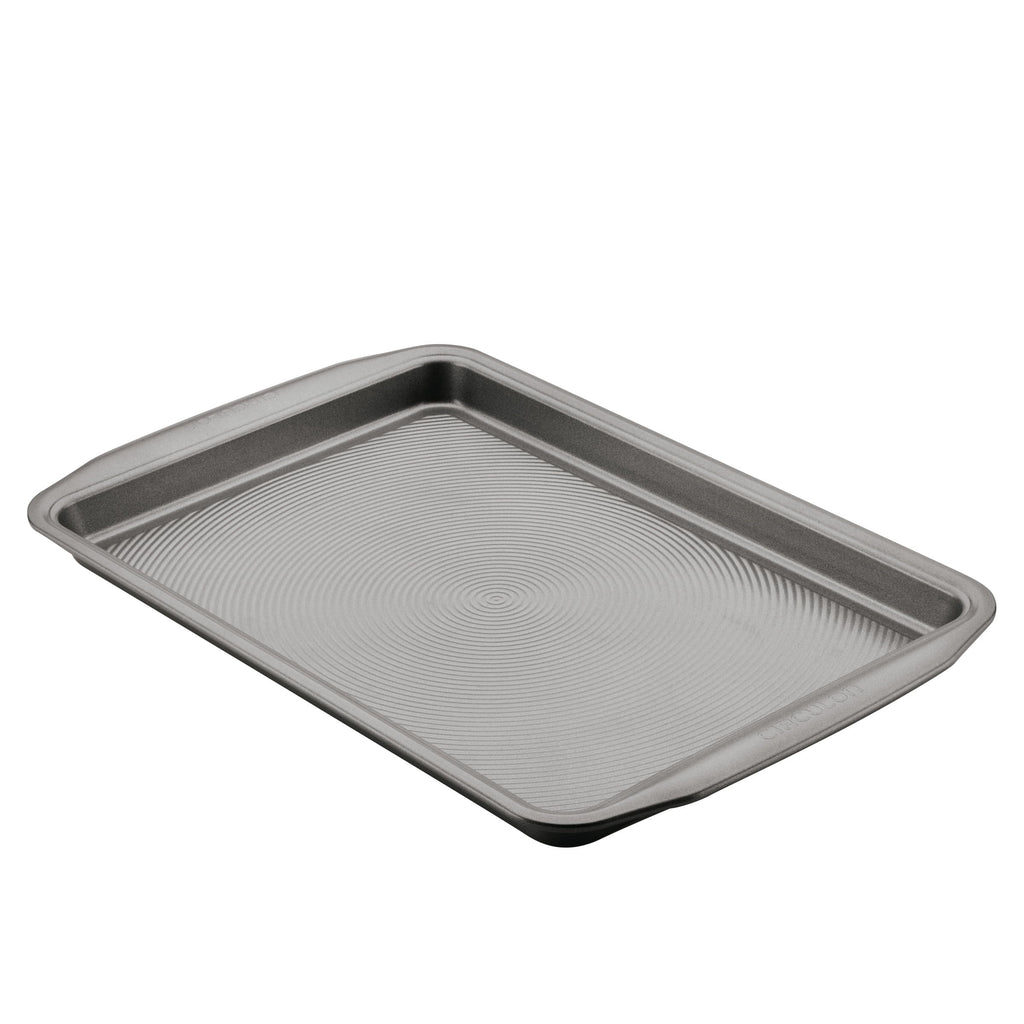 Circulon Nonstick Bakeware Set, Nonstick Cookie Sheet / Baking Sheet - 2 Piece, Gray
