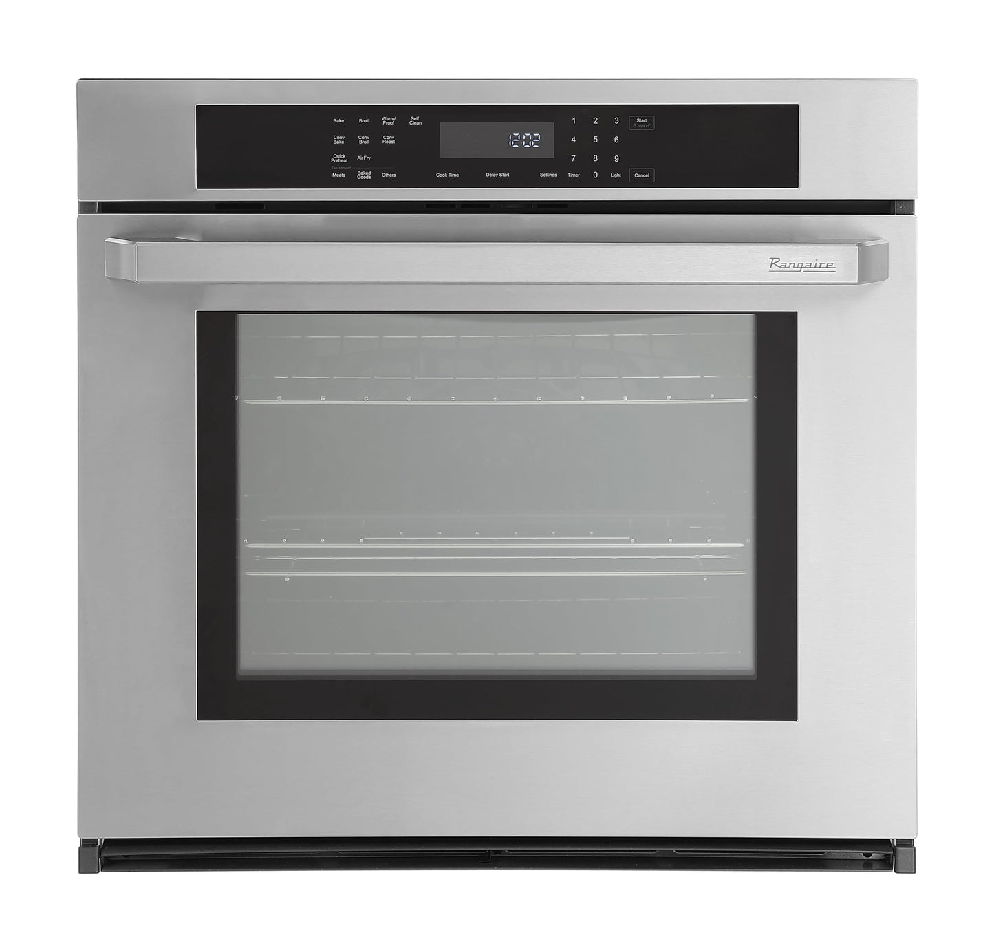 RANGAIRE Electric, 5.0 cu. Ft. Capacity AirFry True Convection, Self Cleaning, Easy Reach Racks, Glass Touch, 30" Single Wall Oven, Stainless Steel, RWOS301GS