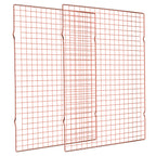 Cooling Rack for Baking 2-Pack, 16x10 Inches Baking Rack, Thick Wire Cookie Rack for Cooking, Roasting, Grilling, Drying, Oven Safe, Fits Half Sheet Pan, Silver