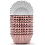 200 Pcs Gold Foil Cupcake Liners Standard Baking Cups Muffin Paper Cases
