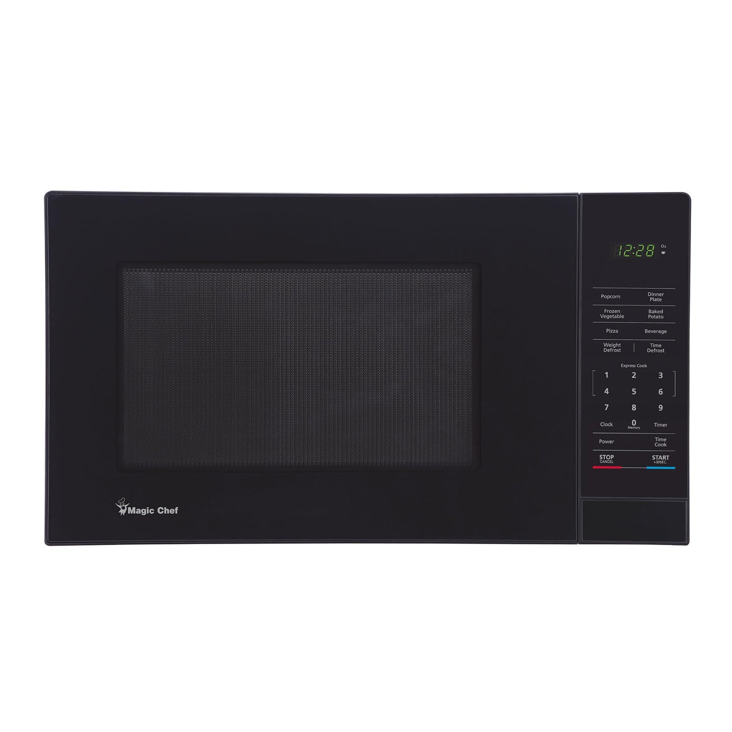 Magic Chef Countertop Microwave Oven, Small and Compact, 1000 Watt, 1.1 Cu Ft, Black