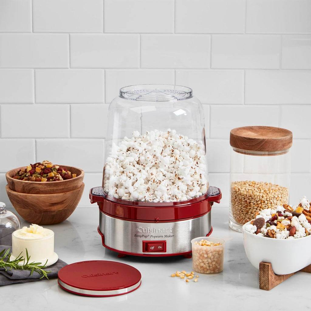Maszyna do popcornu Cuisinart CPM-700P1 EasyPop, czerwona