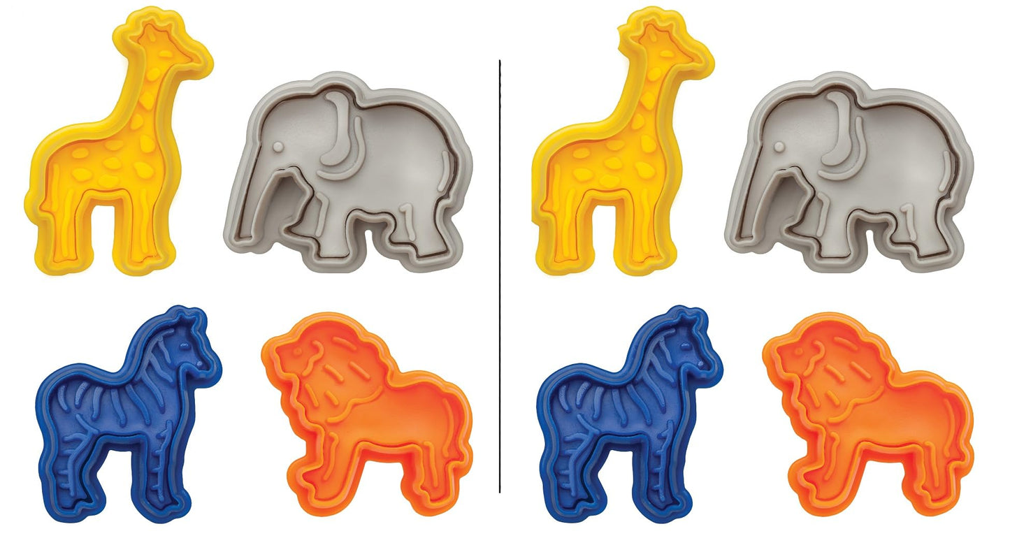 Mrs. Anderson's Baking Animal Cookie Cutters, BPA Free, Set of 4