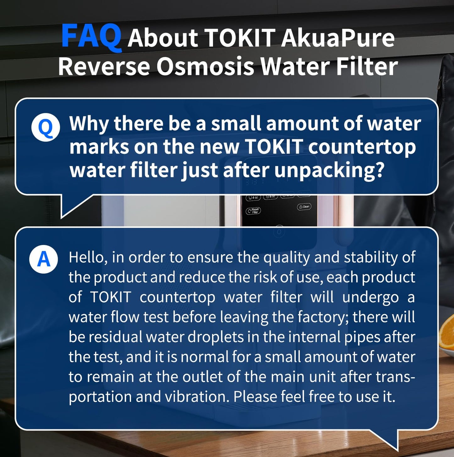 TOKIT Reverse Osmosis Water Filter Countertop, NSF/ANSI 58,T1 RO Whole House Water Filtration System with Alkaline Remineralization Filter, Dual 1.4L Pure Water Pitchers, No Installation