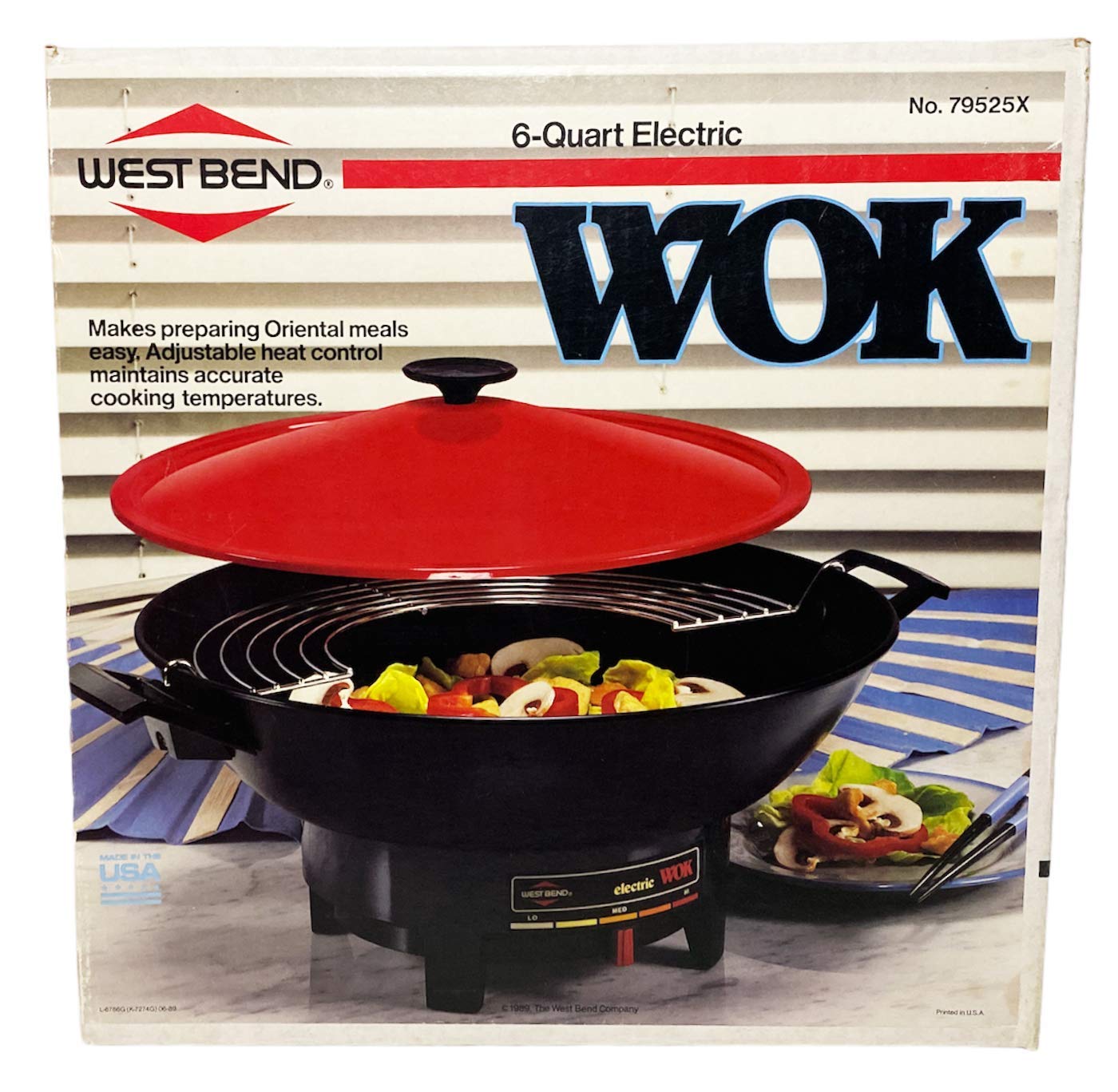 West Bend Electric Wok 79525x