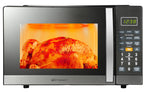 Emerson MWG1191SB Countertop Microwave Oven with 1100W Grill Function, Sleek Mirrored Finish 10 Power Levels, 6 Auto Menus, Glass Turntable and Child Safe Lock, 1.1 Cu. Ft, Stainless Steel