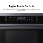 SAMSUNG 30" Elektryczny Piekarnik Ścienny Mikrofalowy Combo, Czarna Stal Nierdzewna, NQ70T5511DS/AA