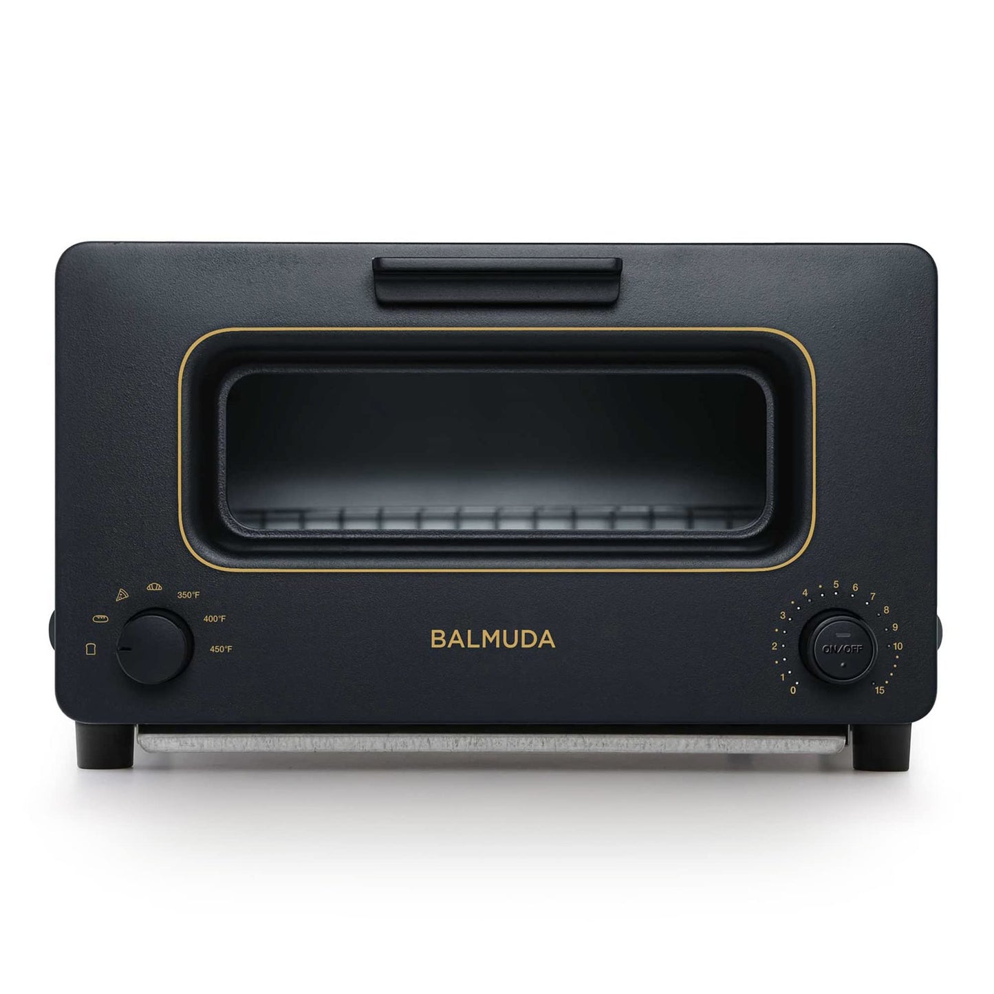 BALMUDA The Toaster | Steam Oven Toaster | 5 Cooking Modes: Sandwich Bread, Artisan Bread, Pizza & Pastry, Oven | Precise Heat Control | Steam Technology | Baking Pan | US Version | Black