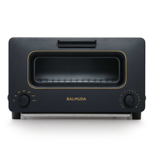 BALMUDA The Toaster | Steam Oven Toaster | 5 Cooking Modes: Sandwich Bread, Artisan Bread, Pizza & Pastry, Oven | Precise Heat Control | Steam Technology | Baking Pan | US Version | Black