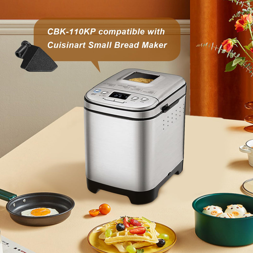 Лопатка для замішування тіста CBK-110KP, сумісна з хлібопічкою Cuisinart, підходить лише для моделі CBK-110, CBKK-110P1, заміна лопатки для замішування тіста для хлібопічки.