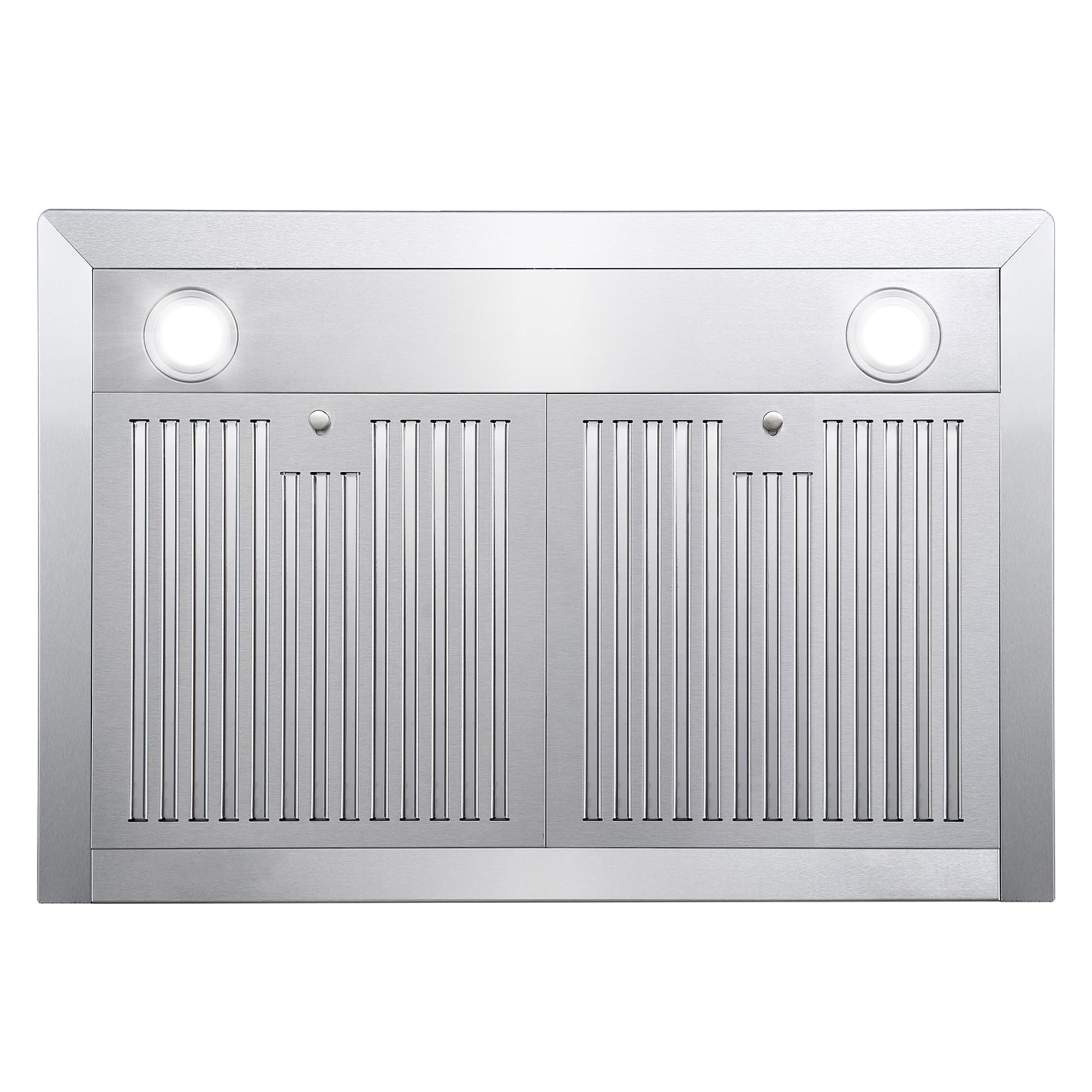 COSMO COS-63175S 30 in. Vista Collection 380 CFM Ducted Wall Mount Range Hood, Touch Controls, LED Lights, Stainless Steel