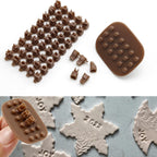 172 PCS Alphabet Number Symbols Cookie Cutters Set Biscuit Fondant Cake Impress Embosser Cutter Stamp Press DIY Embosser Mold for Cake Baking Clay