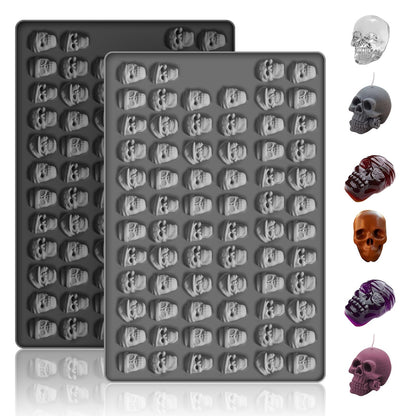 2 PCS Mini Silicone Molds, 106 Cavity Dog Bone + 69 Cavity Paw Mold for Baking Biscuits, Cookies, Candy, Chocolate, Jelly Pet Dog Treats