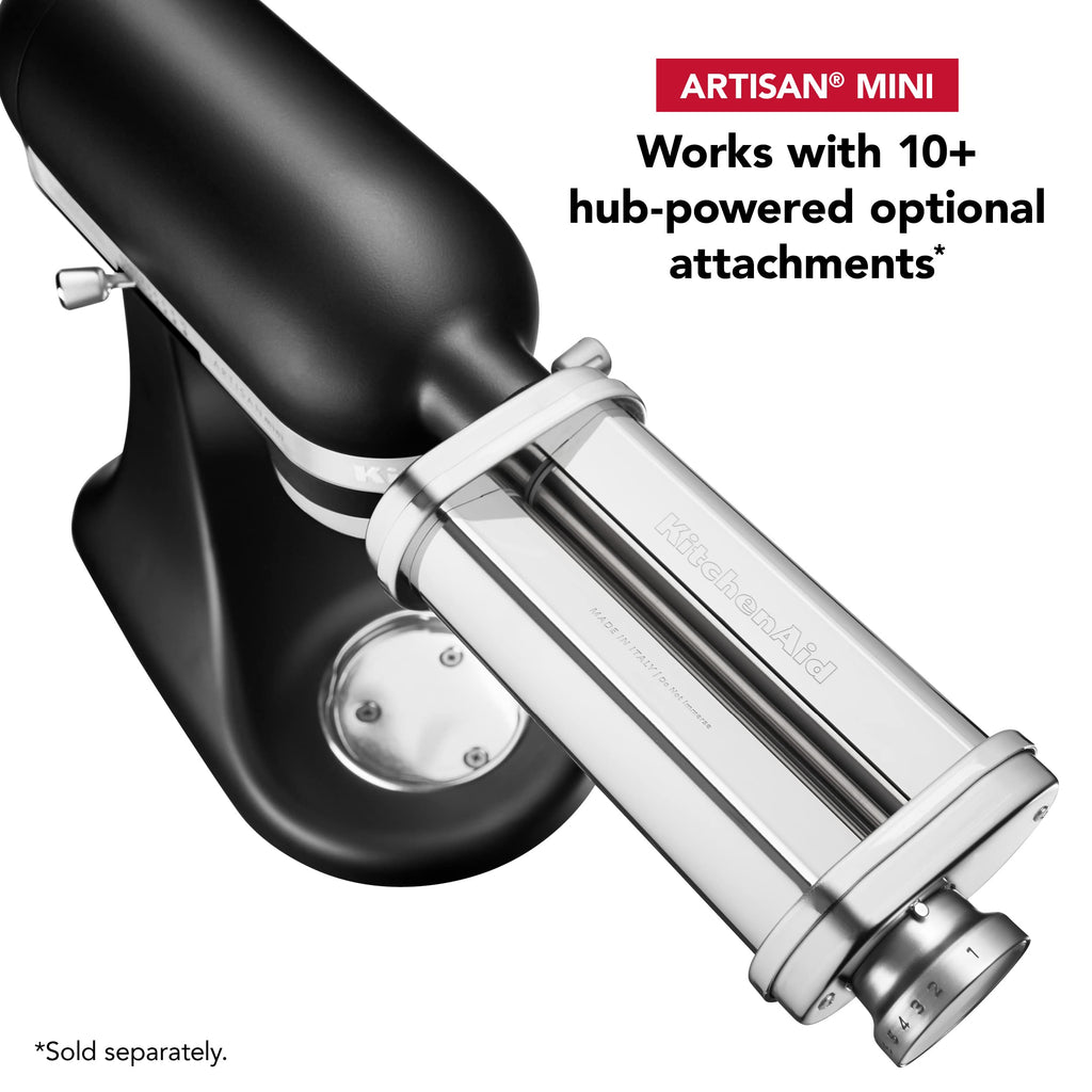 Міксер KitchenAid Artisan Mini об'ємом 3,5 кварти з похилою головкою - KSM3316X - чавунний чорний