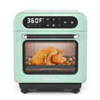 Piekarnik parowy Secura Multifunction Air Fryer, 13 Quart Compact Oven z funkcją pieczenia konwekcyjnego, Airfryer, Rapid Steam, Ferment, Dehydrator Combo, odżywczy i pyszny parowar do gotowania (Mięta zielona)
