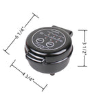Hyvance Smart Fried Egg Cooker, 6 Fried Egg Features, Make fried egg like Sunny side up, Over easy etc. It automatically stops with sound alert when done, Non stick coating, Patent applied (BLACK)