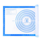 Silicone Baking Mat, Non Stick Pastry Mat Sheet for Dough Rolling, Nonslip Fondant/Pie Crust Mat, Counter Mat Oven Liner Mat for Making Cookies Macarons Bread Baking Supplies Extra Large 26 x 16 Inch
