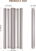 Baguette Pan French Bread Pans For Baking Pans, Nonstick 2 Slots Perforated Italian Loaf Pan Mold Long French Bread Pan Golden