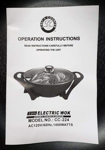 Chef's Counter Electric Wok