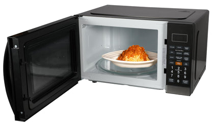 Emerson MWG1191SB Countertop Microwave Oven with 1100W Grill Function, Sleek Mirrored Finish 10 Power Levels, 6 Auto Menus, Glass Turntable and Child Safe Lock, 1.1 Cu. Ft, Stainless Steel