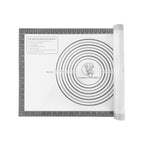 Silicone Baking Mat, Non Stick Pastry Mat Sheet for Dough Rolling, Nonslip Fondant/Pie Crust Mat, Counter Mat Oven Liner Mat for Making Cookies Macarons Bread Baking Supplies Extra Large 26 x 16 Inch