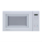 Magic Chef MC77MW Countertop Microwave Oven, Small Microwave for Compact Spaces, 700 Watts, 0.7 Cubic Feet, White