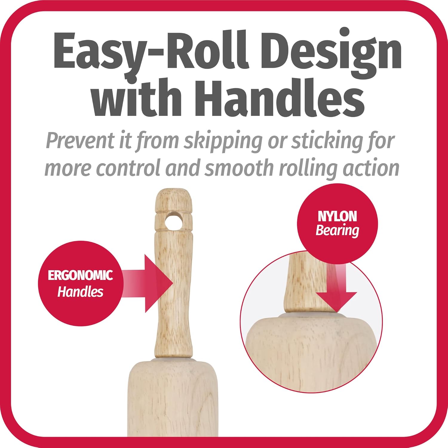 GoodCook Everyday Rolling Pin