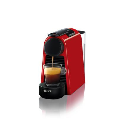 Nespresso Essenza Mini Espresso Machine by De'Longhi with Milk Frother, 20.3 ounces, Red