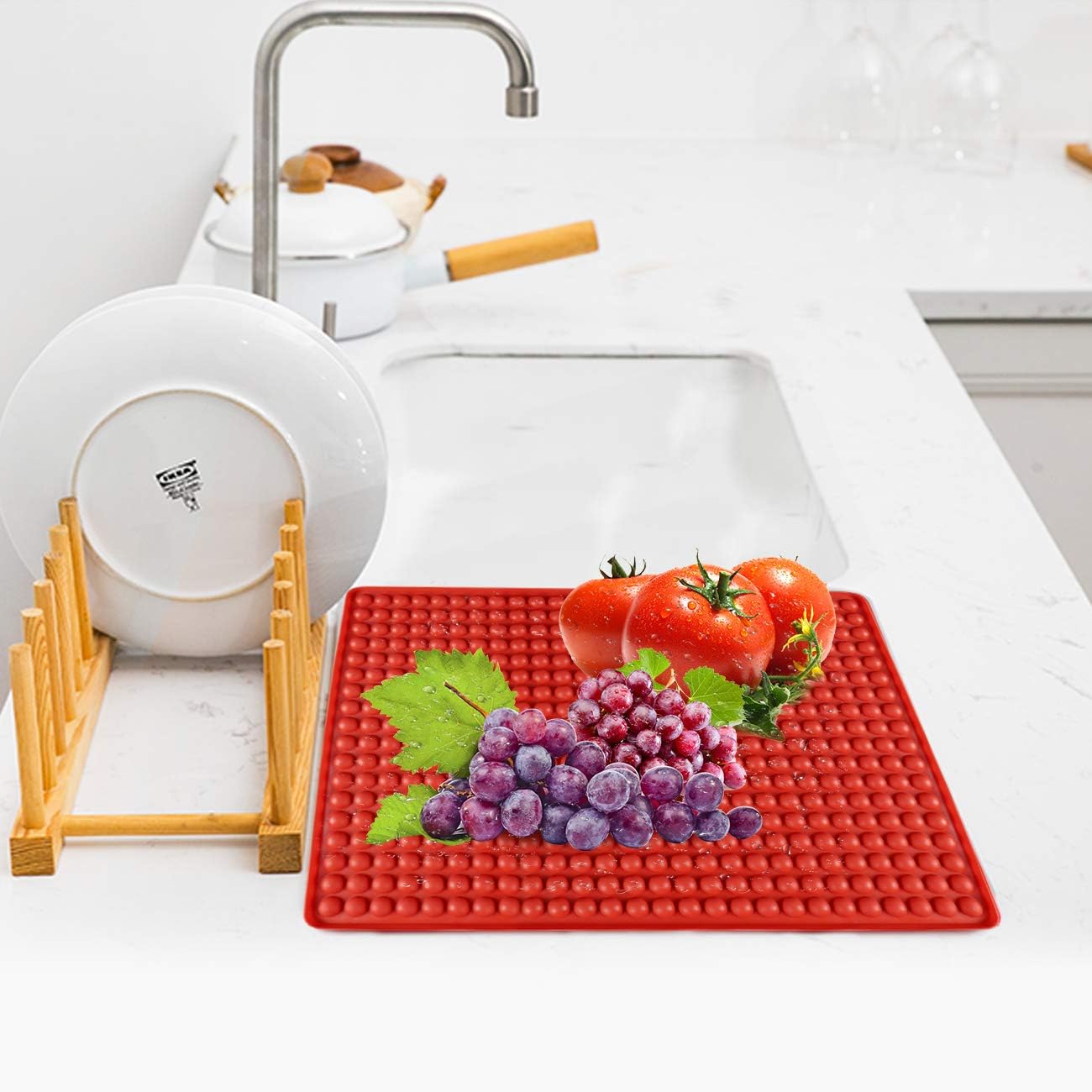 Palksky 468-Cavity Mini Round Silicone Mold/Chocolate Drops Mold/Dog Treats Pan/Semi Sphere Gummy Candy Molds for Ganache Jelly Caramels Cookies Pet Treats Baking Mold (1 Cavity - 0.02 Oz)