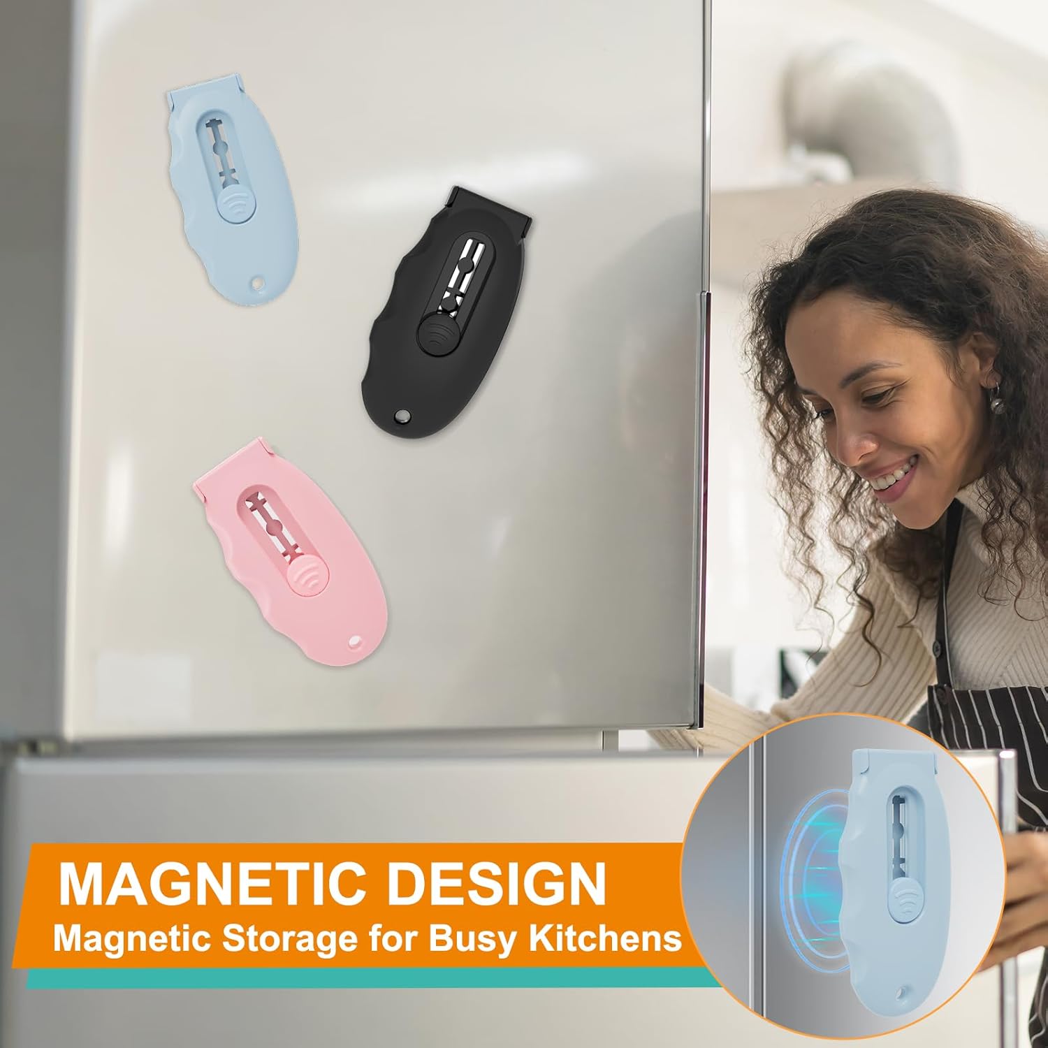 Extractable & Magnetic Bread Lame Dough Scoring Tool with 5 Razor Blades,Professional Sourdough Scoring tool for Sourdough Bread Baking & Bread Making Tools,Perfect Bread Scoring Tool