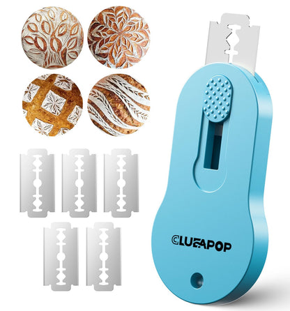 Bread Lame Sourdough Scoring Tool, Extractable & Magnetic Lame Scoring Tool, Bread Dough Cutter Slashing Razor Tool, Bread Scoring Tool for Sourdough Bread Baking - Scoring Knife