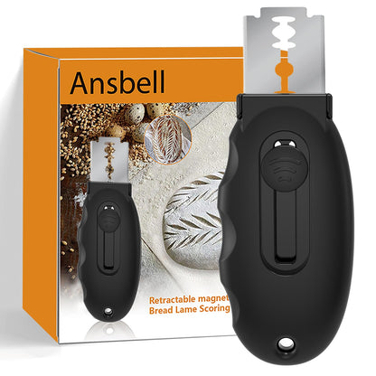 Extractable & Magnetic Bread Lame Dough Scoring Tool with 5 Razor Blades,Professional Sourdough Scoring tool for Sourdough Bread Baking & Bread Making Tools,Perfect Bread Scoring Tool