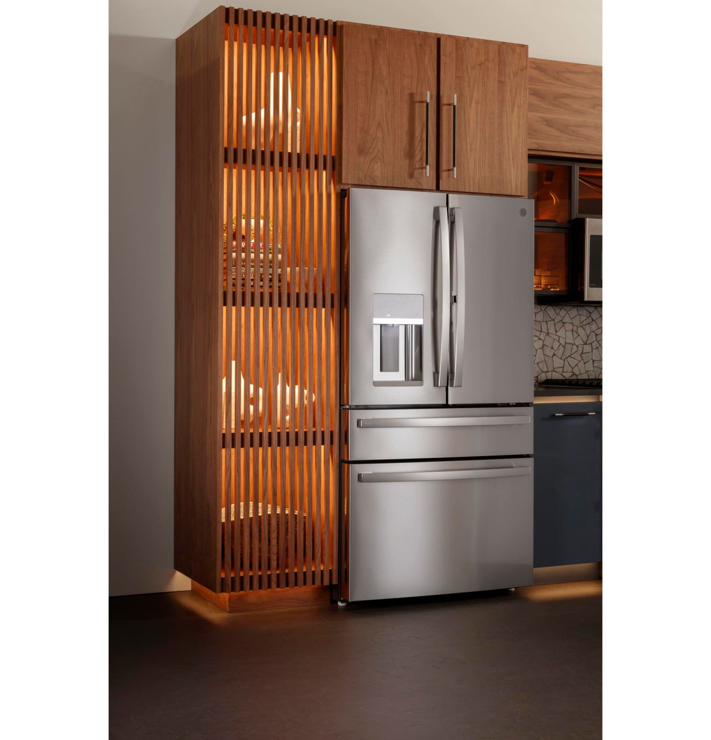 GE Profile PVD28BYNFS 27.6 Cu.Ft. Stainless French Door Smart Refrigerator