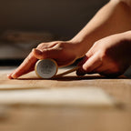 Zulay Kitchen 15.9 inch Professional Stainless Steel Rolling Pin - Lightweight Metal French Rolling Pin - Perfect for Baking, Fondant, Pizza Dough Roller, Dumpling