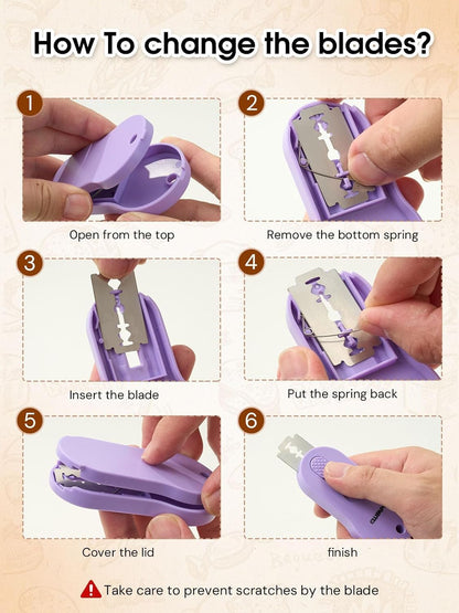 Bread Lame Sourdough Scoring Tool, Extractable & Magnetic Lame Scoring Tool, Bread Dough Cutter Slashing Razor Tool, Bread Scoring Tool for Sourdough Bread Baking - Scoring Knife