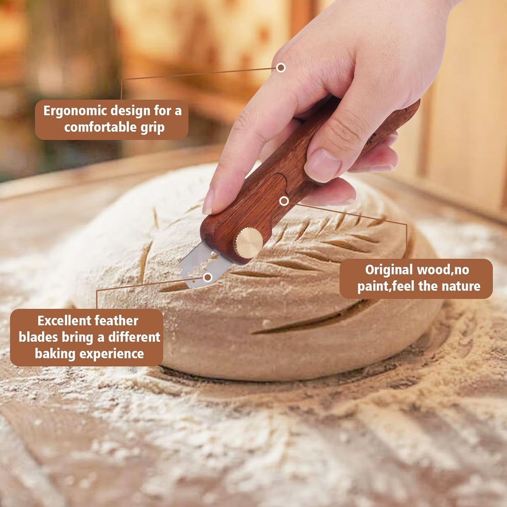 Bread Lame Sourdough Scorer Tool,Bread Scorer Tool for Sourdough, Sourdough Knife Scorer, Bread Razor for Homemade Bread