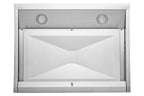 Hauslane | Chef Series Range Hood 30" PS38 PRO PERFORMANCE Stainless Steel Slim Under Cabinet Range Hood Design | Steam Auto Clean, Touch Panel | Superior Perimeter Aspiration Extraction