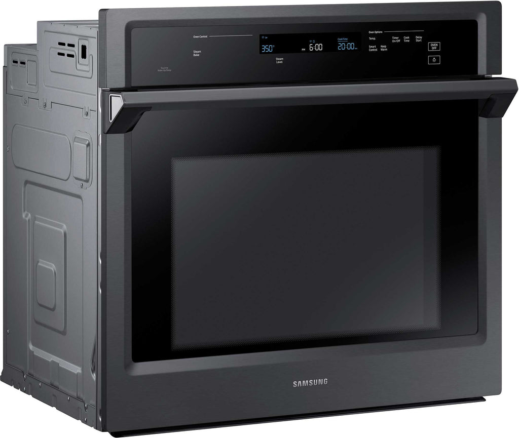 Samsung NV51K6650SG/AA 30" Smart Steam Cook, czarny piekarnik ścienny ze stali nierdzewnej