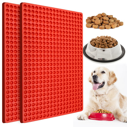 Palksky 468-Cavity Mini Round Silicone Mold/Chocolate Drops Mold/Dog Treats Pan/Semi Sphere Gummy Candy Molds for Ganache Jelly Caramels Cookies Pet Treats Baking Mold (1 Cavity - 0.02 Oz)