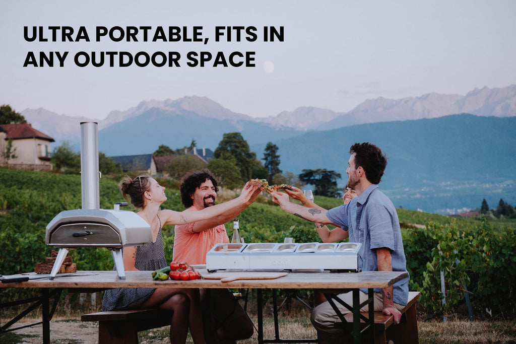 Ooni Karu 12 Multi-Fuel Outdoor Pizza Oven – przenośny piec do pizzy opalany drewnem i gazem z kamieniem do pizzy, zewnętrzny piec do pizzy Ooni – producent pizzy opalanej drewnem i kamieniem, blatowy piec do pizzy z podwójnym paliwem