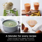 Ninja BL610 Professional 72 Oz Countertop 1000-Watt Base i Total Crushing Technology do koktajli, lodu i mrożonych owoców, czarny, blender + dzbanek